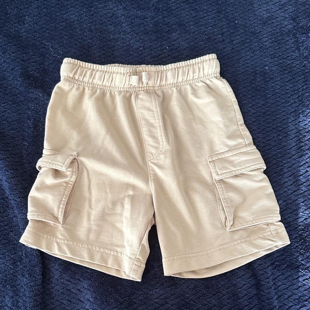 Tommy Bahama Kids Beige Cargo Shorts